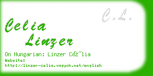 celia linzer business card